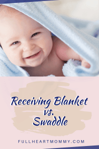 Receiving Blanket Vs Swaddle: Whats The Difference For Baby?